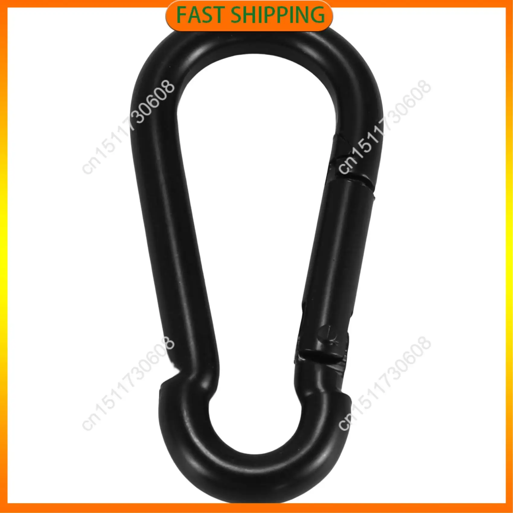 Compre ahora Cadena de silla colgante de acero con 2 mosquetones, kit de cadena de hamaca para columpio de porche resistente, para columpios de hamaca (66 cm)