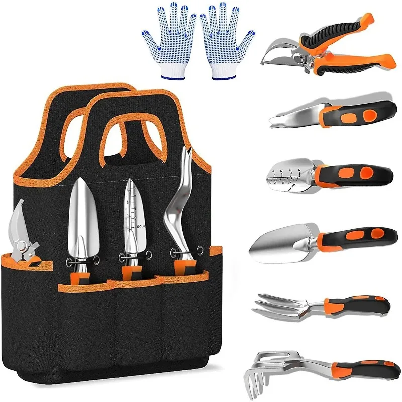 BIESUO Garden Tool Set Practical Durable Feel Good 3-piece Set 8-piece Garden Tool Set