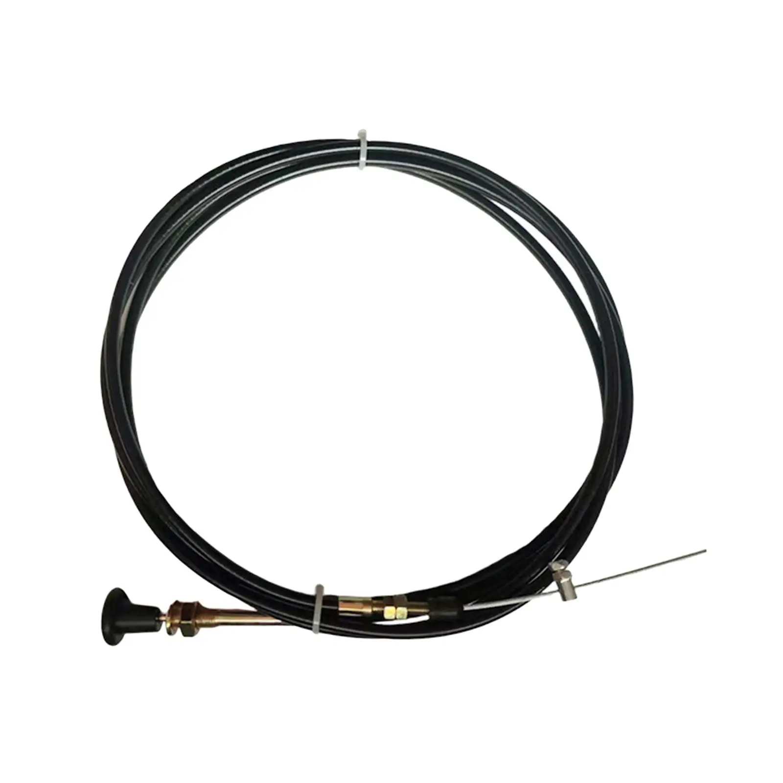Carburetor Choke Cable Assembly Professional Replacement Hand Pull Stop Cable for Cars Agricultural Machine Van Maintenance