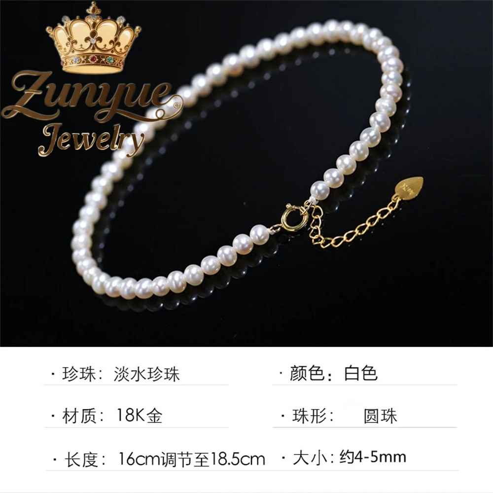 سوار لؤلؤ المياه العذبة الطبيعي متعدد الاستخدامات، راقي، عصري وبسيط، نوع جديد من المجوهرات الرائعة والأنيقة