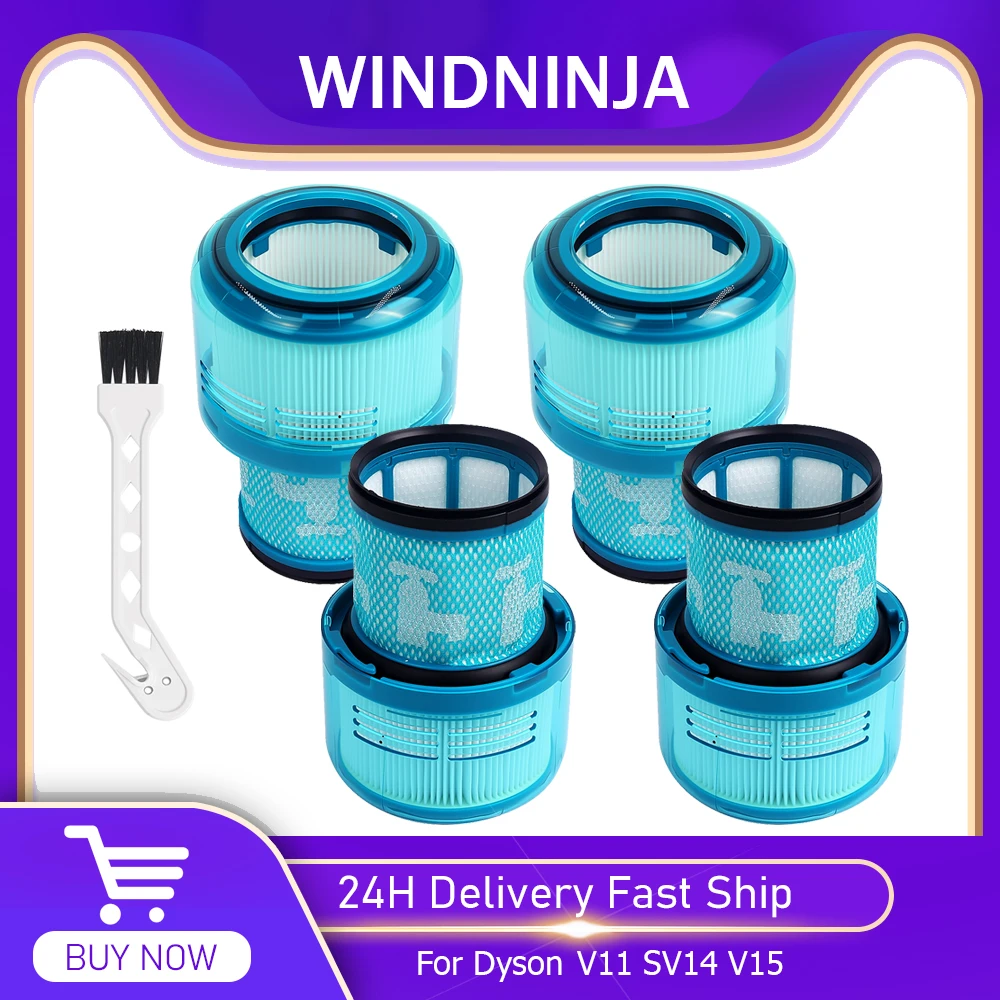 HEPA-Filter Waschbares Zubehör für Dyson V11 SV14 V15 Akku-Staubsauger V15 Filter Reinigungszubehör Filterteil