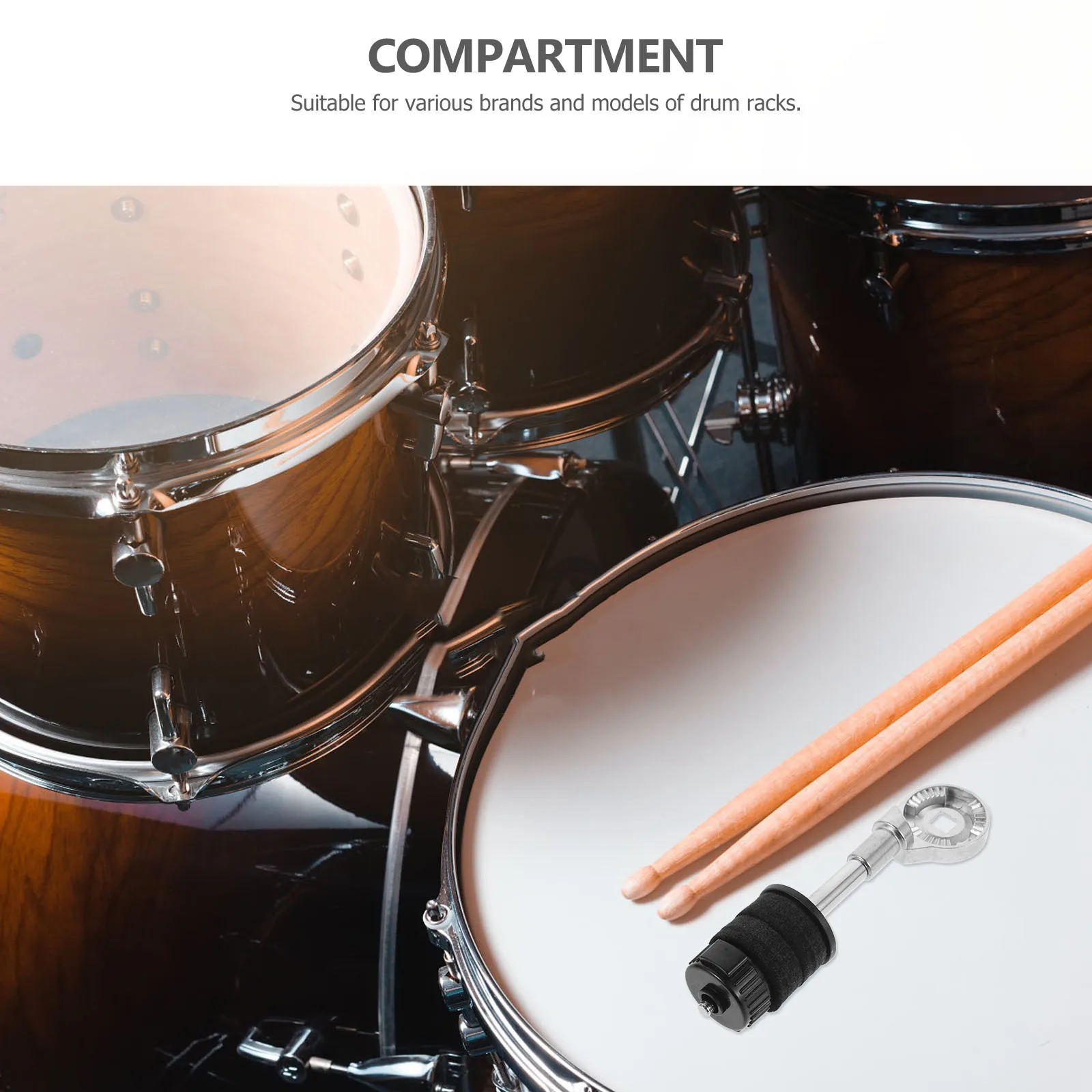 

Cymbal Stacker For Drum Set Durable Percussion Mounting Hardware Compatible With Hihat Stands Drum Accessories Cymbals