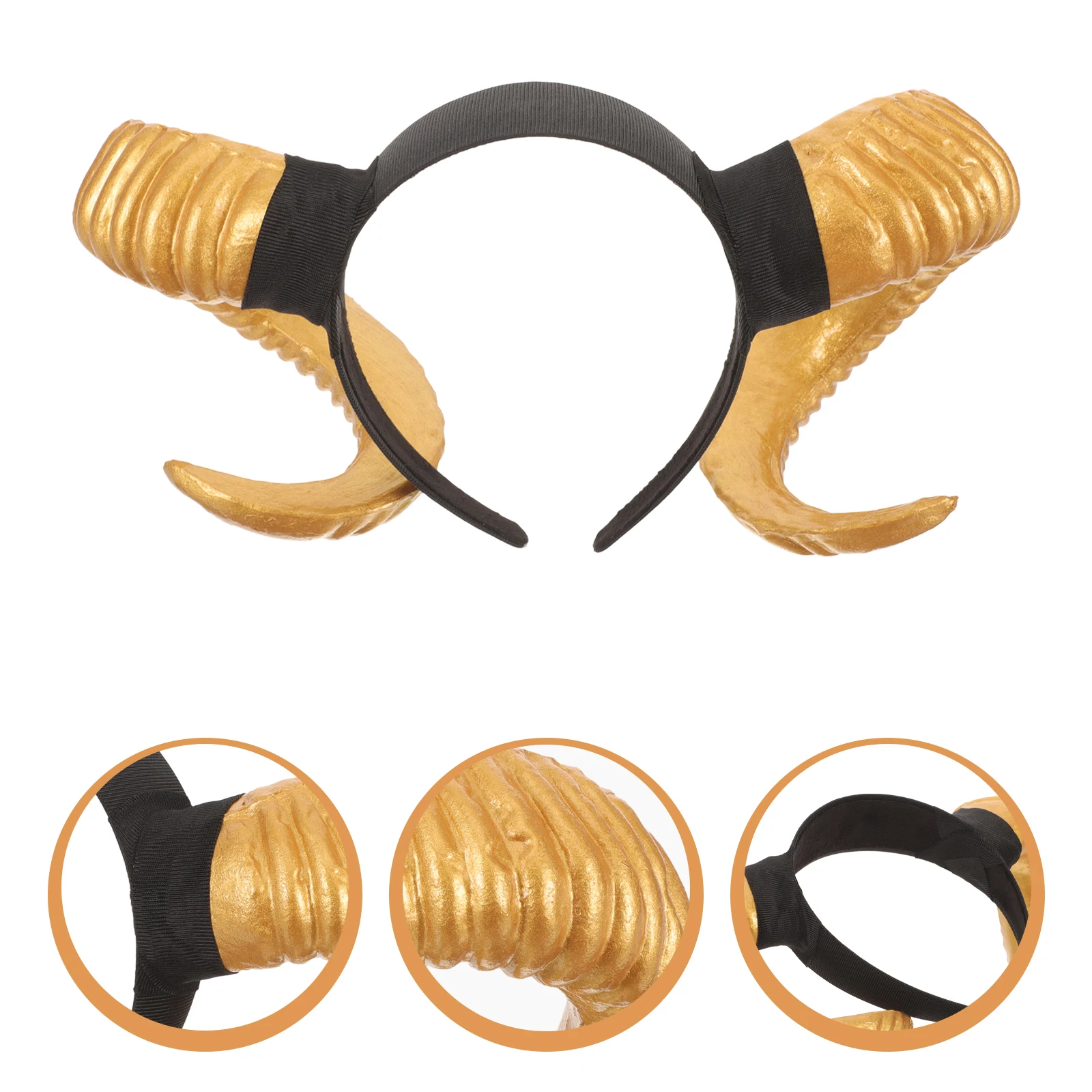 할로윈 악마 뿔 머리띠 코스프레 헤어 후프 싱글 뿔 머리띠 악마 뿔 머리띠 뿔 모양 헤어 밴드