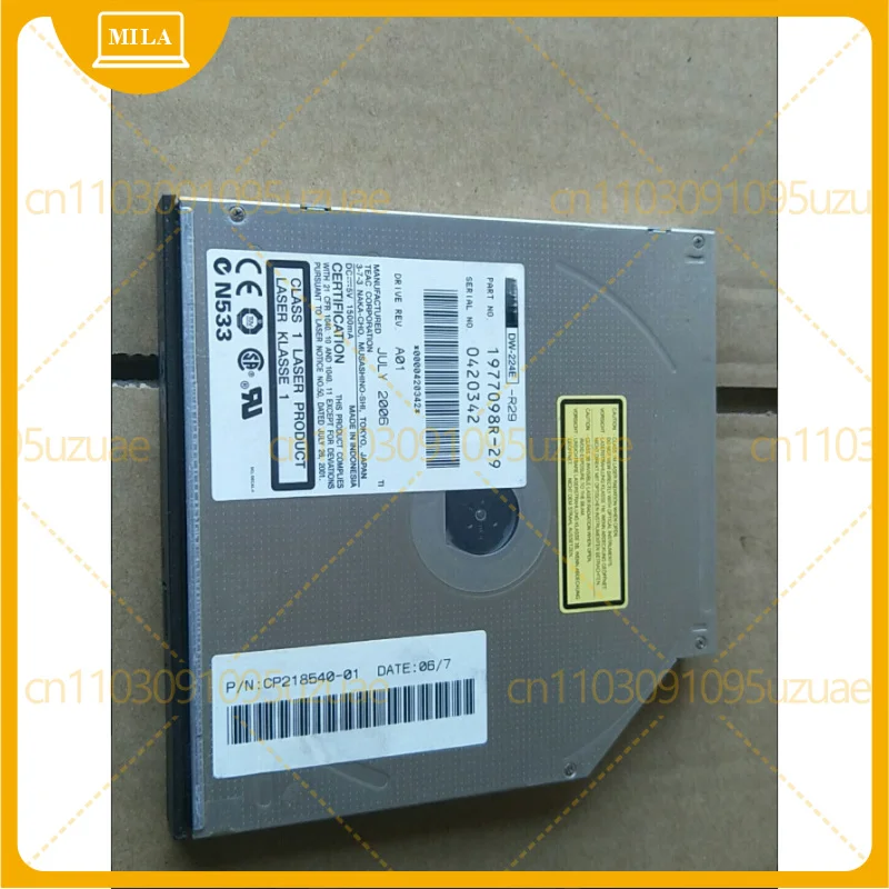 Used For TEAC DW-224E Slim Internal IDE CD Rewriter Drive, Low Speed 4X HiFi Music CD Burning Optical Component