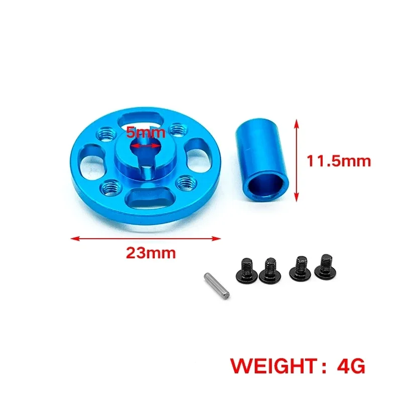 Metal 68T Spur Gear and Gear Mount High Speed Gear Set 54500 for Tamiya TT-02 TT02 1/10 RC Car Upgrade Parts