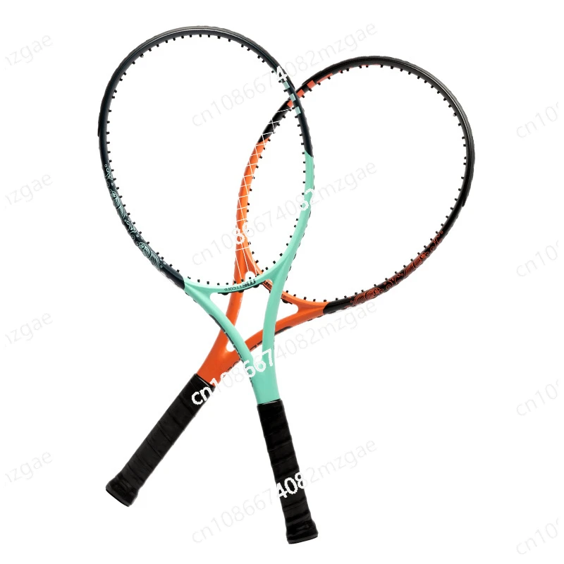 

Full Carbon Professional Tennis Racket, Ultra Light Adult Men's and Women's Training High Bounce Tennis Racket