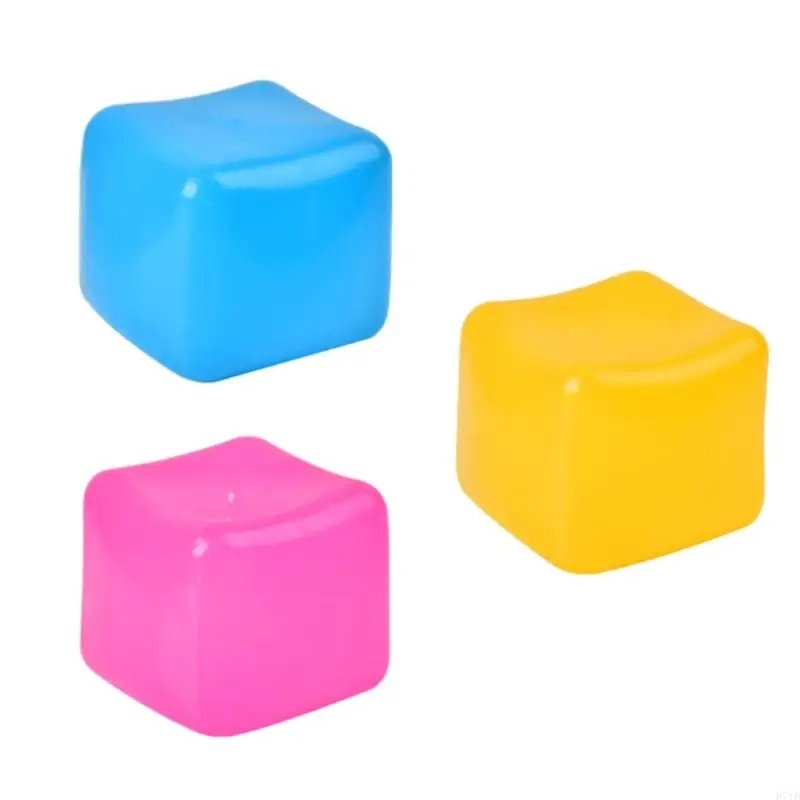 

D7YD Pashable TPR против стресса Cubes Sensory Toy для детей и офисных работников