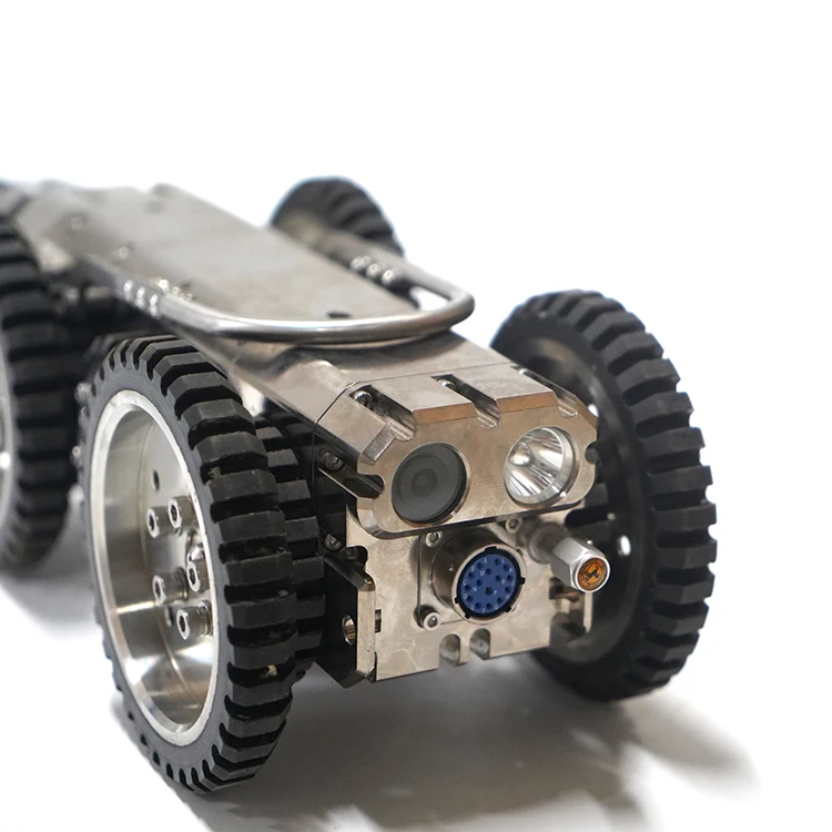 CCTV камера-робот для осмотра канализационных трубопроводов, камера для проверки дренажа видеонаблюдения, гусеничная камера-робот с системой проверки отчетов