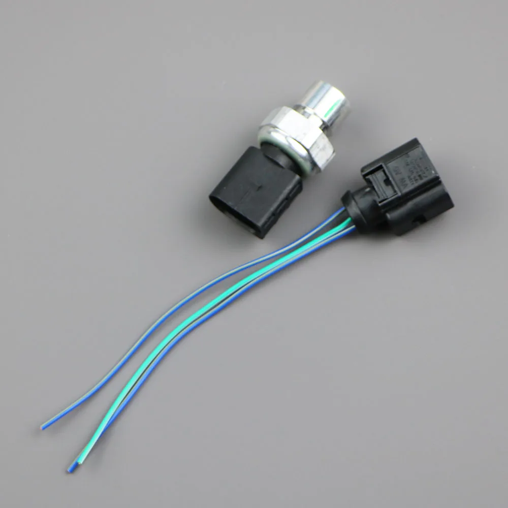 5Q0959126A HVAC Pressure Sensor Switch A/C & Plug 5Q0959126B 8K0973703 For VW Audi 3