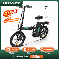 HITWAY Electric bike e-bike foldable city bike Lithium battery 36V/8.4ah, electric mileage can reach 35-70k