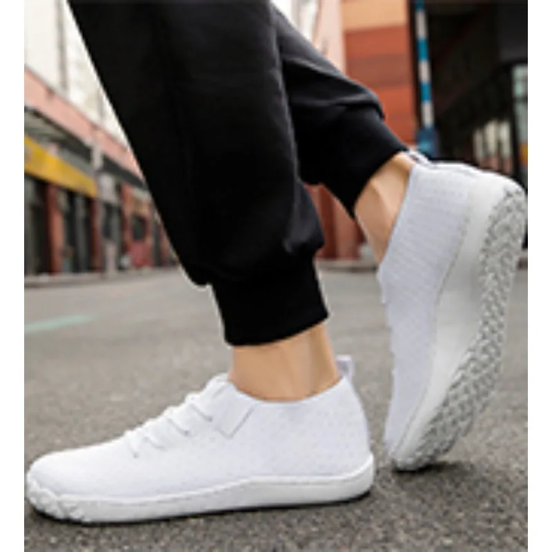 Damyuan New Summer Men's Sneakers Comfortable Sports Shoes 2024 Trend Lace-up Vulcanized Shoes Black Casual Sneakers Zapatillas