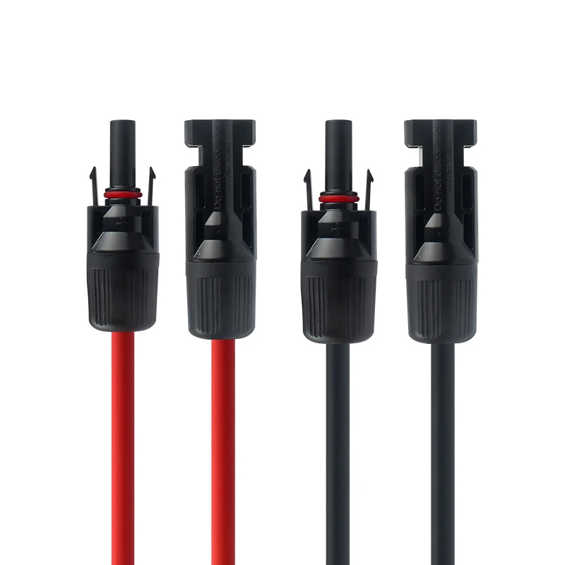 

14AWG Solar Panel Cable Wire 1000/1500V PV DC Connector Solar Cable Photovoltaic Wire With Male And Female Extension Cord
