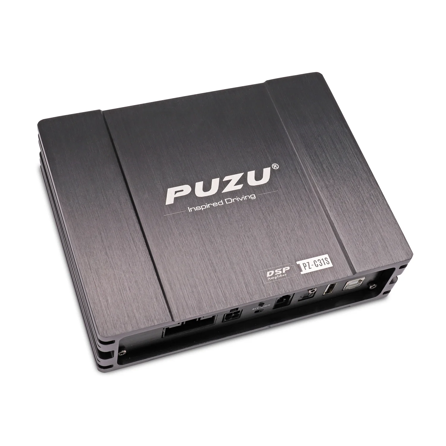 PUZU PZ-C31 ISO Nối Dây Cáp DSP Khuếch Đại 4X150W Hỗ Trợ Máy Tính Công Cụ 31 EQ Ứng Dụng Android Bluetooth Lossless USB âm Nhạc
