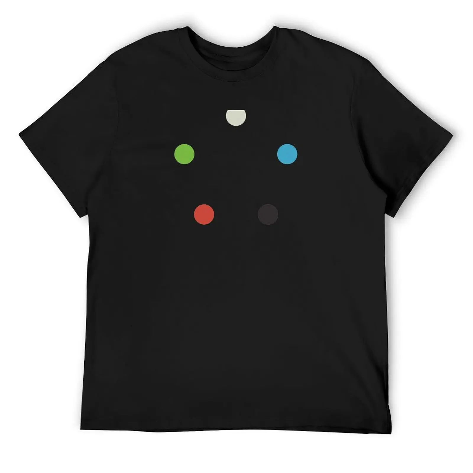 

Magic The Gathering Colors (minimalist) T-Shirt Man t-shirt korean fashion summer shirt plain white t shirts men