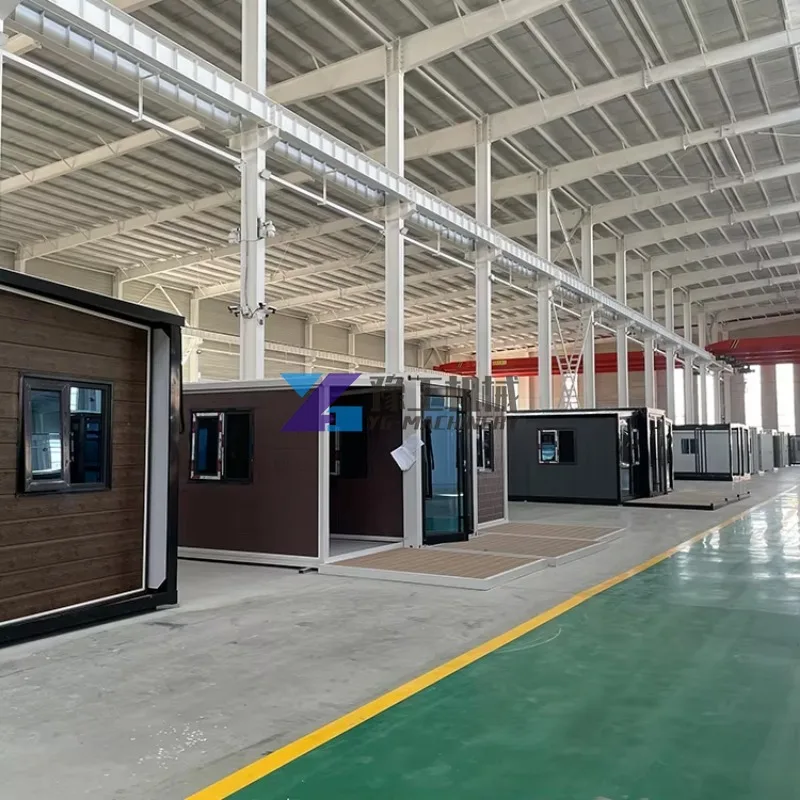 Portable Foldable Homes Prefabricated Folding Container House with Good Price and High Quality