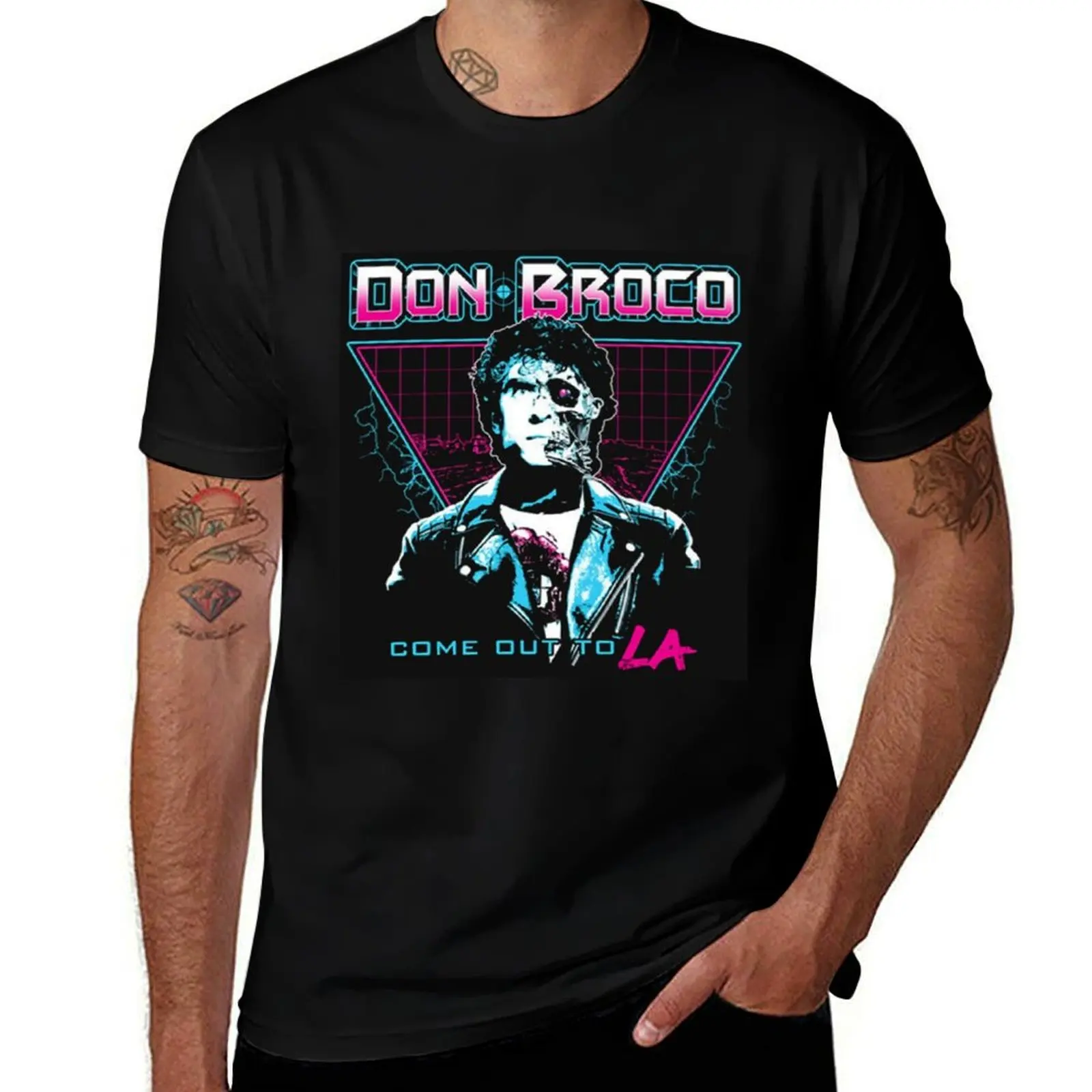 don broco T-Shirt Fitness Quick Dry Short Sleeve Top T-Shirt