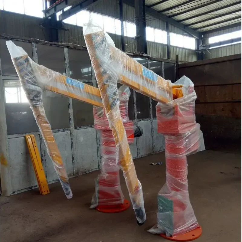 Multifunctional Hydraulic Crane Electric Balance Crane Small Folding Arm Cantilever Crane for Lifting and Handling Tasks