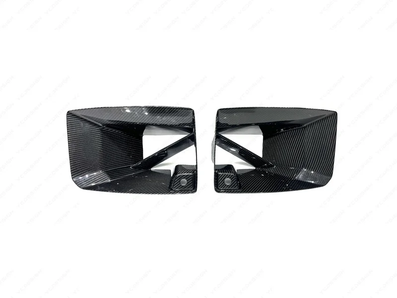 Car-Styling Accessories Carbon Fiber DCF PF Style Front Bumper Side Ducts Replacement Fit For 2023-2024 G87 M2