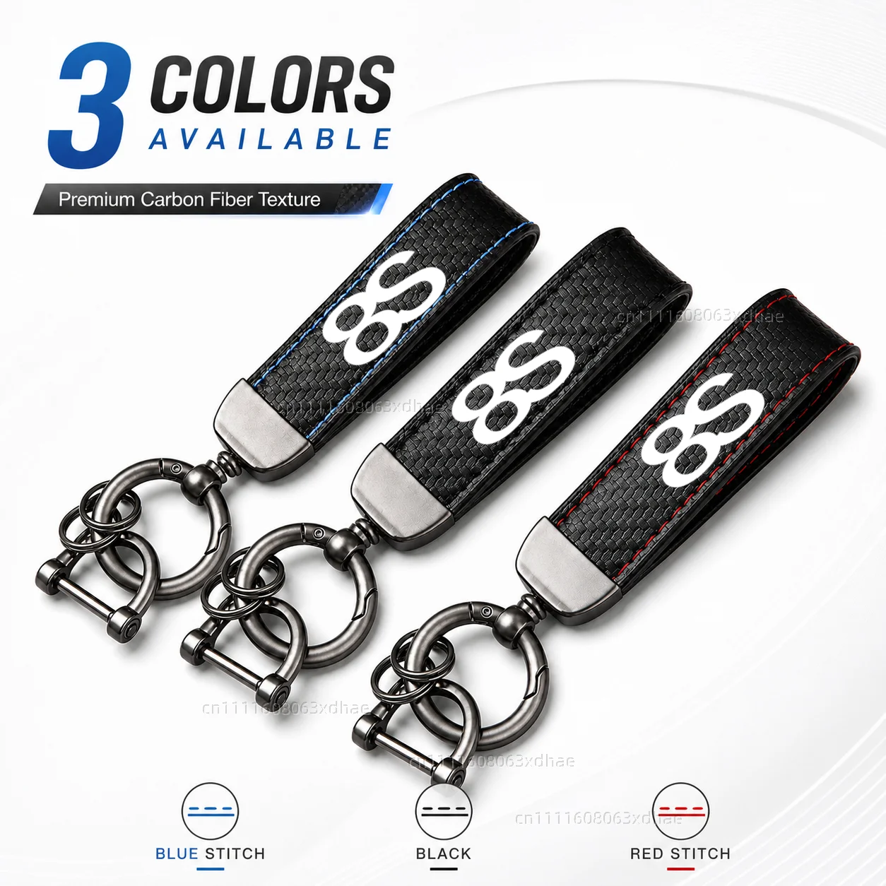 High-Grade Leather Motorcycle Keychain Holder Keyring Accessories For SUZUKI GSX-8S GSX8S GSX 8S 2023 All Years - view 6