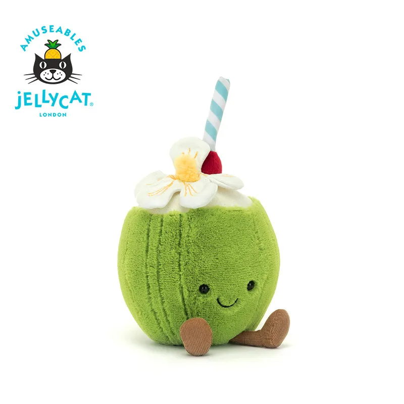 

UK Jellycat Fun Aruba Coconut Plush Toy Comfort Doll Stuffed Animal Birthday Gift
