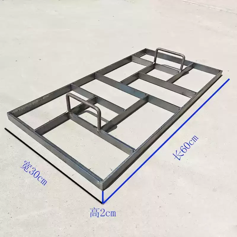Heavy Duty Steel Cement Imprint Mold Vintage Pattern Concrete Floor Stamping Tool Anti-slip Surface For Garden Path Courtyard Pl