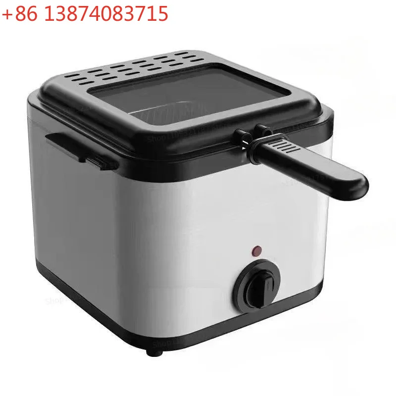 FOR Electric Oil Fryer Cooking Panfry Stainless Steel Fried Chicken Chops French Fries Machine