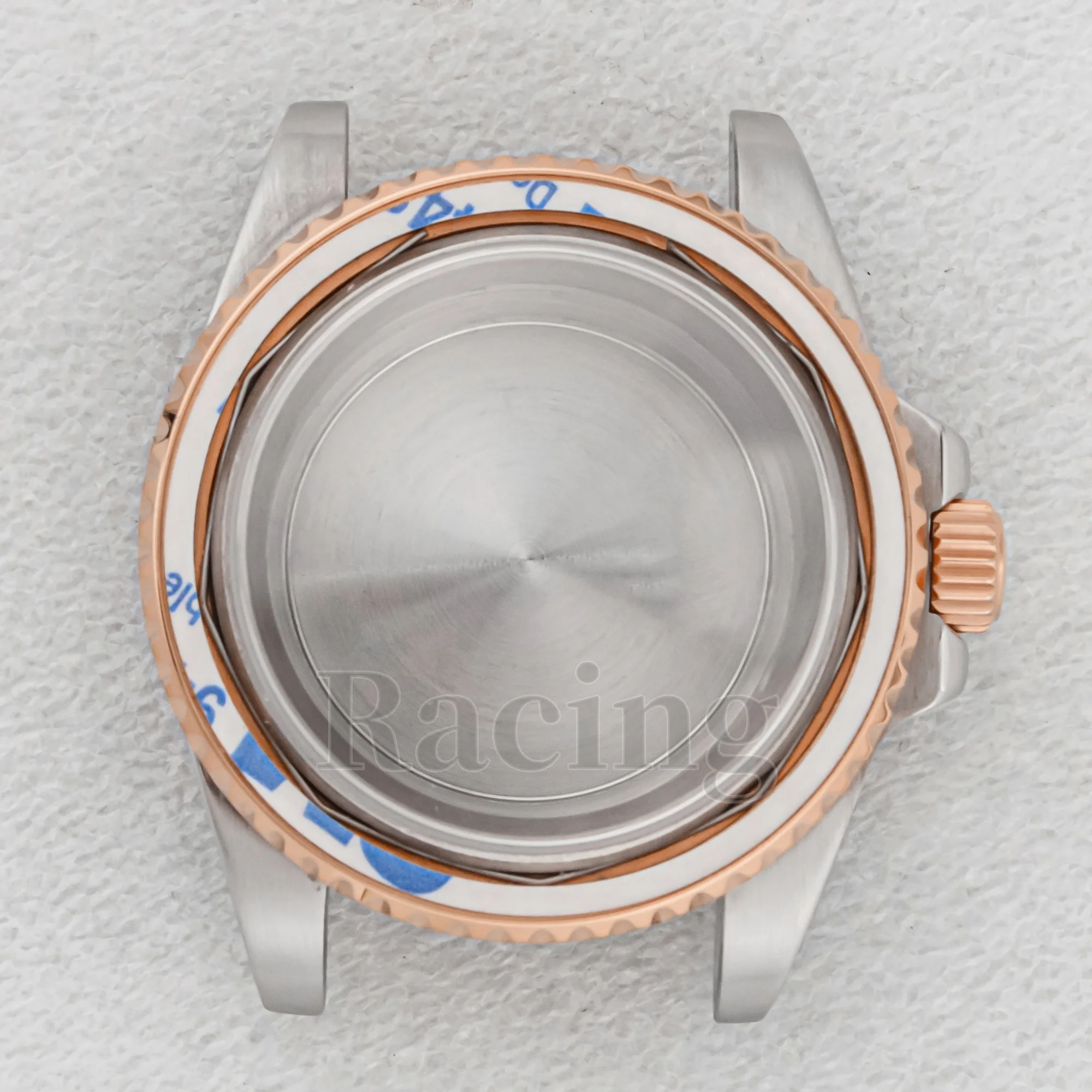 40mm Case NH35 Case for SUB GMT Watches Sapphire Crystal Metal Watch Case fit NH34/35/36 Automatic Movement Watch Accessories