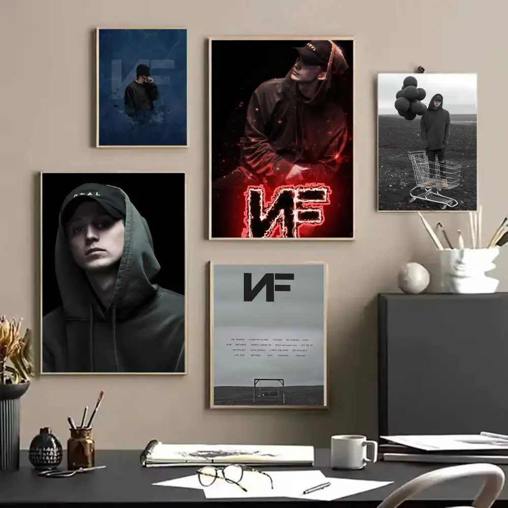 

Popular Rapper N-NFS Painting Calligraphy Living Room Bedroom Canvas Wall Art Print Mural Home Decor Gift Unframed Decoration