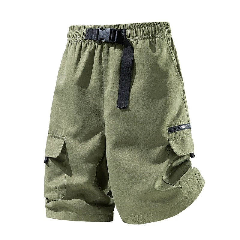

New Summer Men's Cargo Shorts Men Clothing Casual Breeche Bermuda Beach Jogger Shorts Male Outdoor Multi Pocket Workwear Bottoms