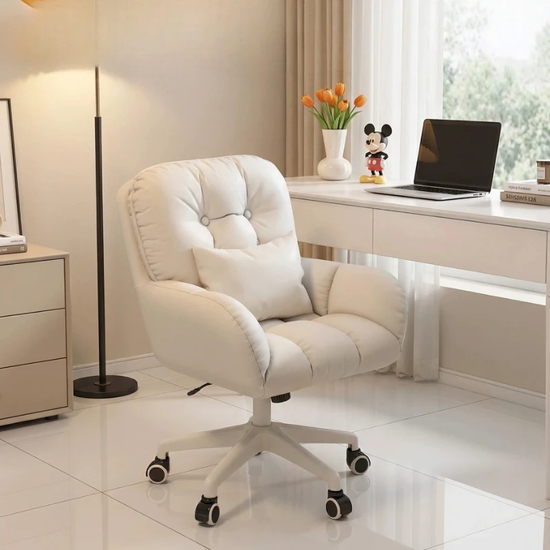 Mobile Designer Back Office Chair Bedroom Comfortable Ergonomic Office Chair Living Room Recliner Sillas De Oficina Furniture