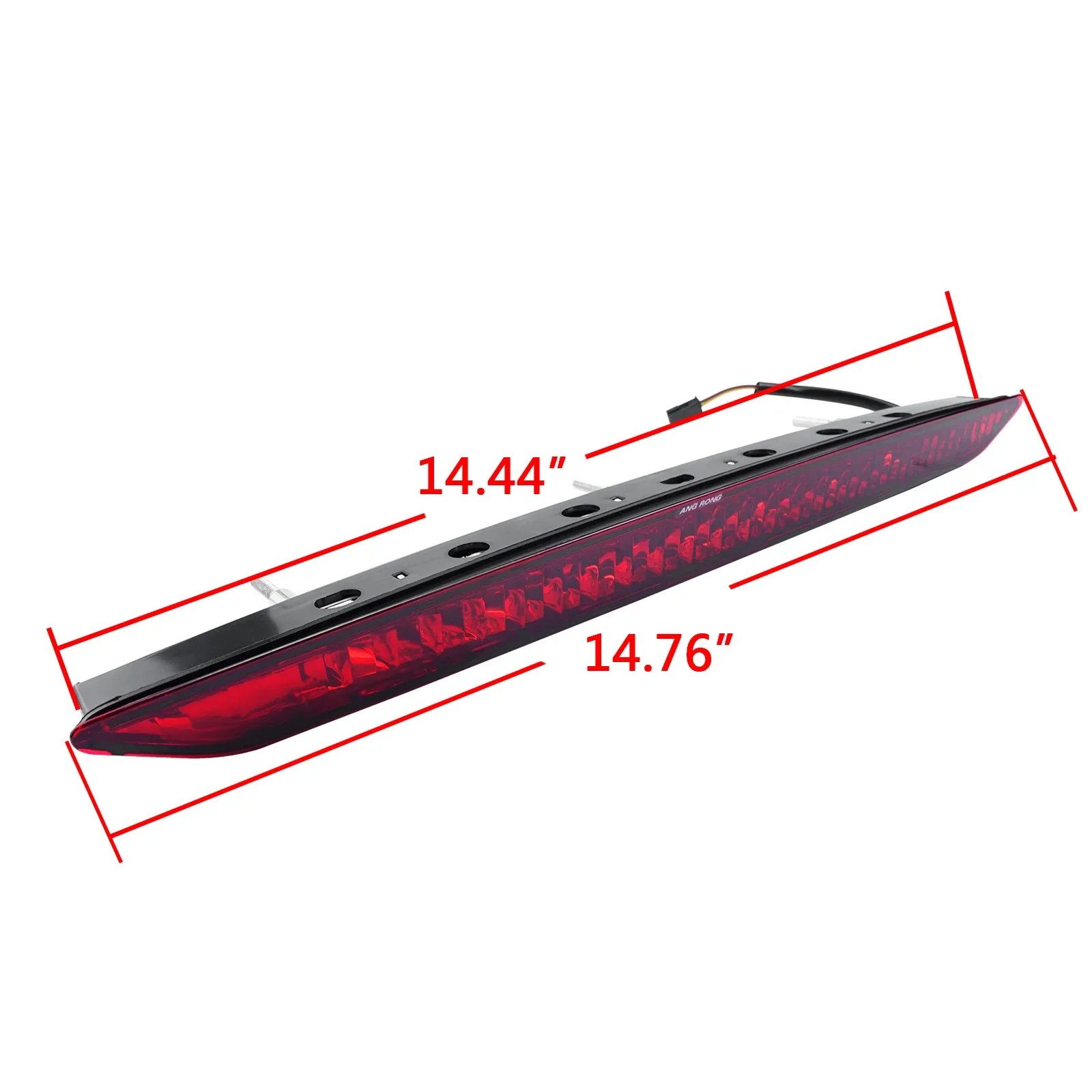 ANGRONG 1Pcs LED High Level Brake Stop Light Lamp Red Lens 63256930246 For BMW Z4 E85 2002-08