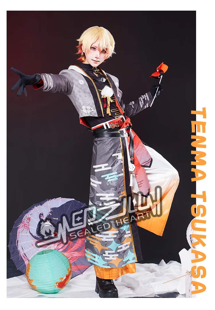Newly Tenma Tsukasa Cosplay Costume, Halloween, Christmas, Role Playing, Comic, pjsk, Mooyiyi, Newly Project XS-XXL