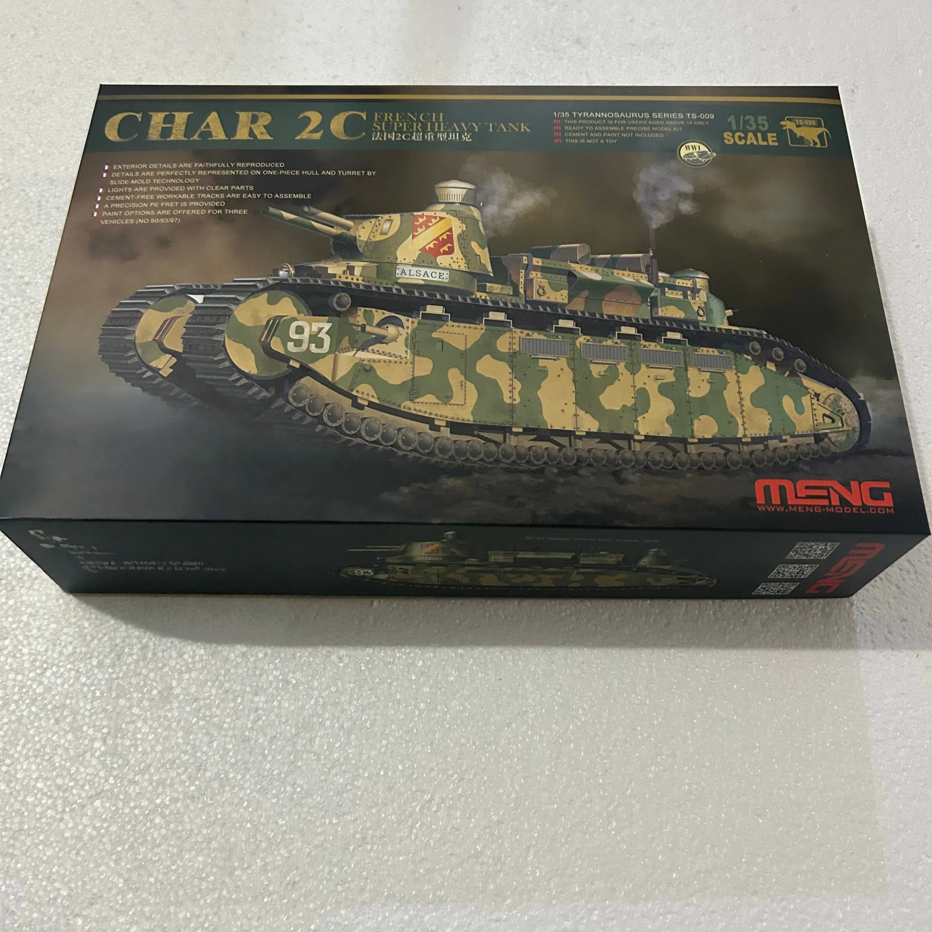 meng-model-1-35-french-super-heavy-tank-char-2c-w-xtras-super-war-model-kit-ts-009