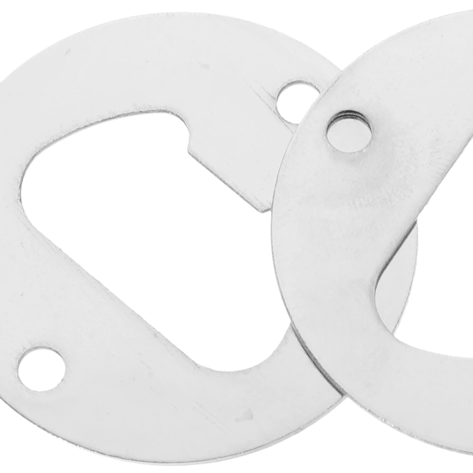 

15Pcs Round Metal Strong Bottle Opener Silver Creative Home Kitchen Travel Portable Keychain Gift Creative Bottle Opener