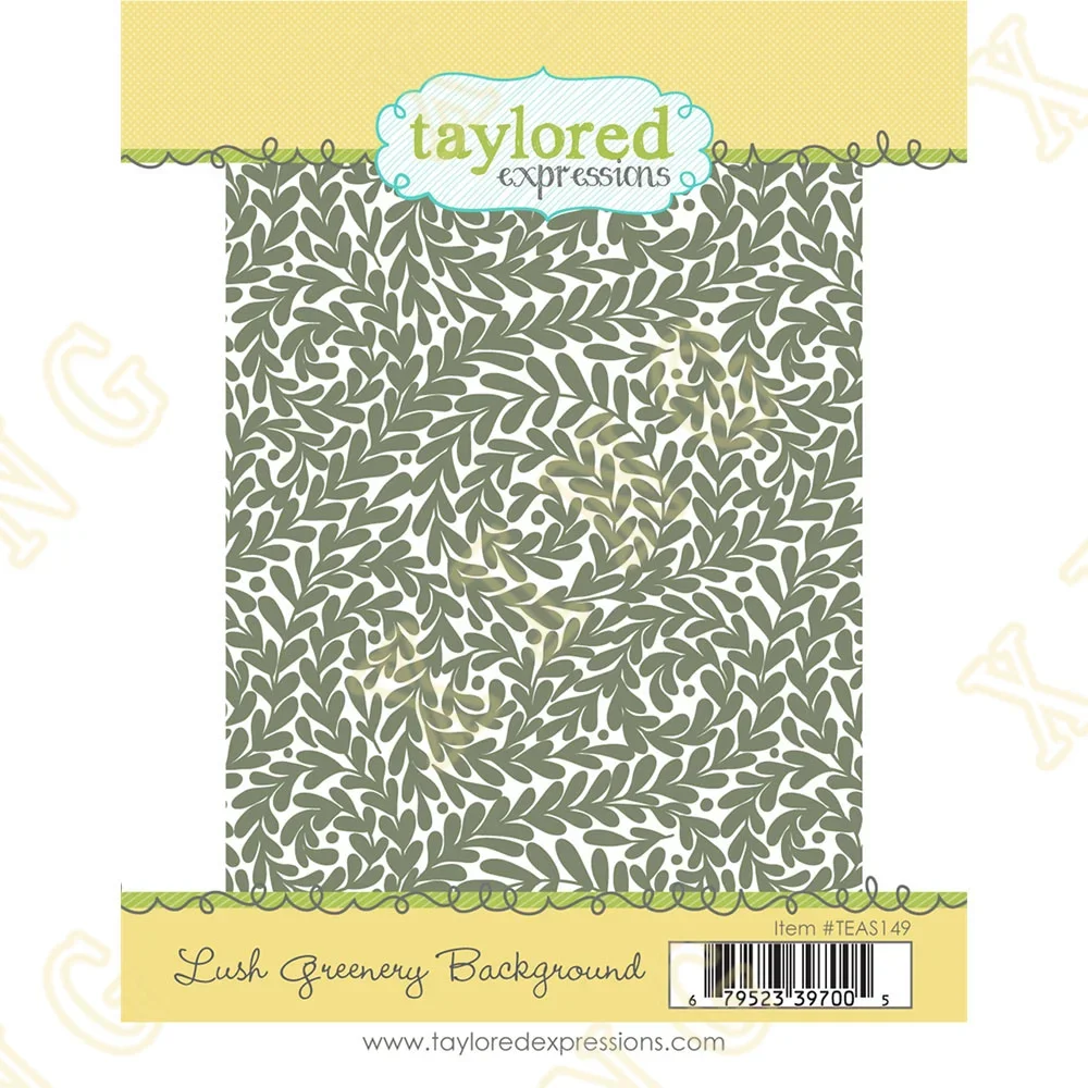 

Lush Greenery Background Stamps Scrapbook Diary Decoration Embossing Template Diy Greeting Card Decorative Embossing DIY Paper