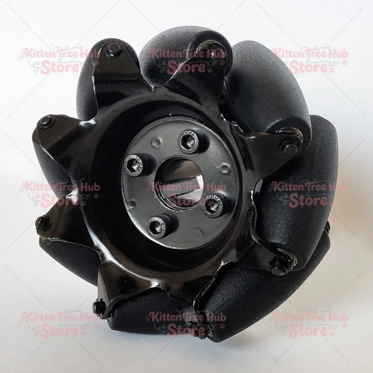4pcs/lot 300KG Load 4-Inch Carbon Steel Omni Wheel 81012141516mm Motor Coupling Intelligent Car Robot Chassis