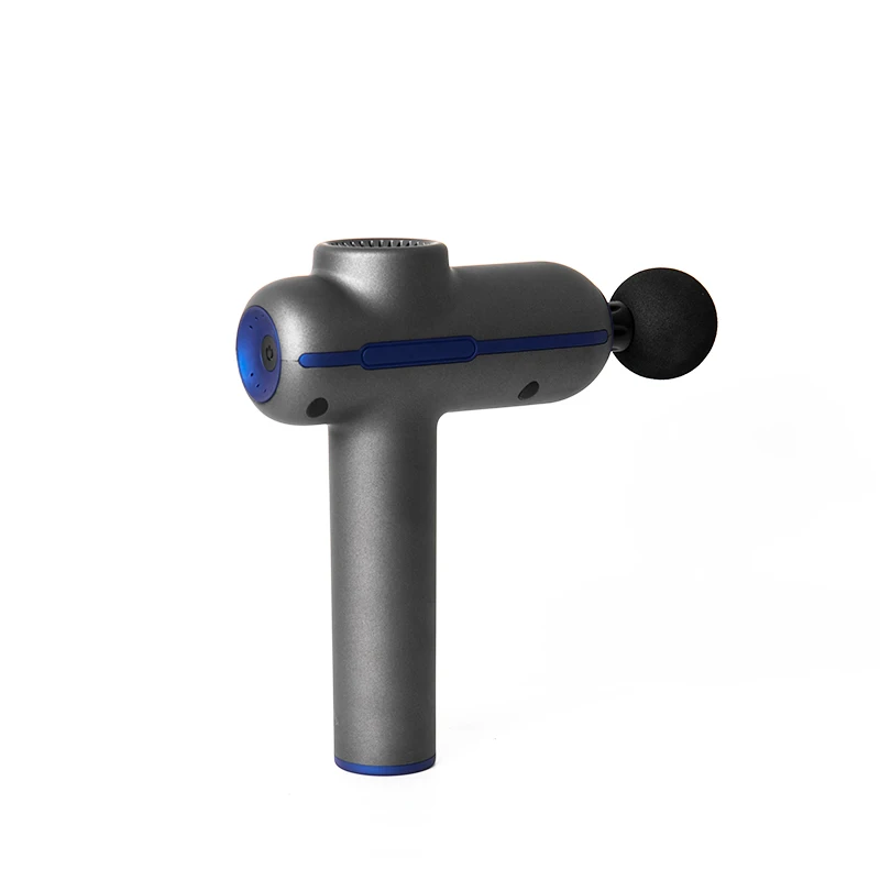 Hot Sale Shock Wave Massage Gun-Cordless Electric Body Therapy Device with 2000mAh Battery and 1-3h Runtime for Muscle Recovery