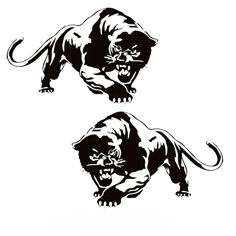 

15*23.6cm black Panther funny car sticker vinyl decal for auto car stickers styling car decoration Covering scratches