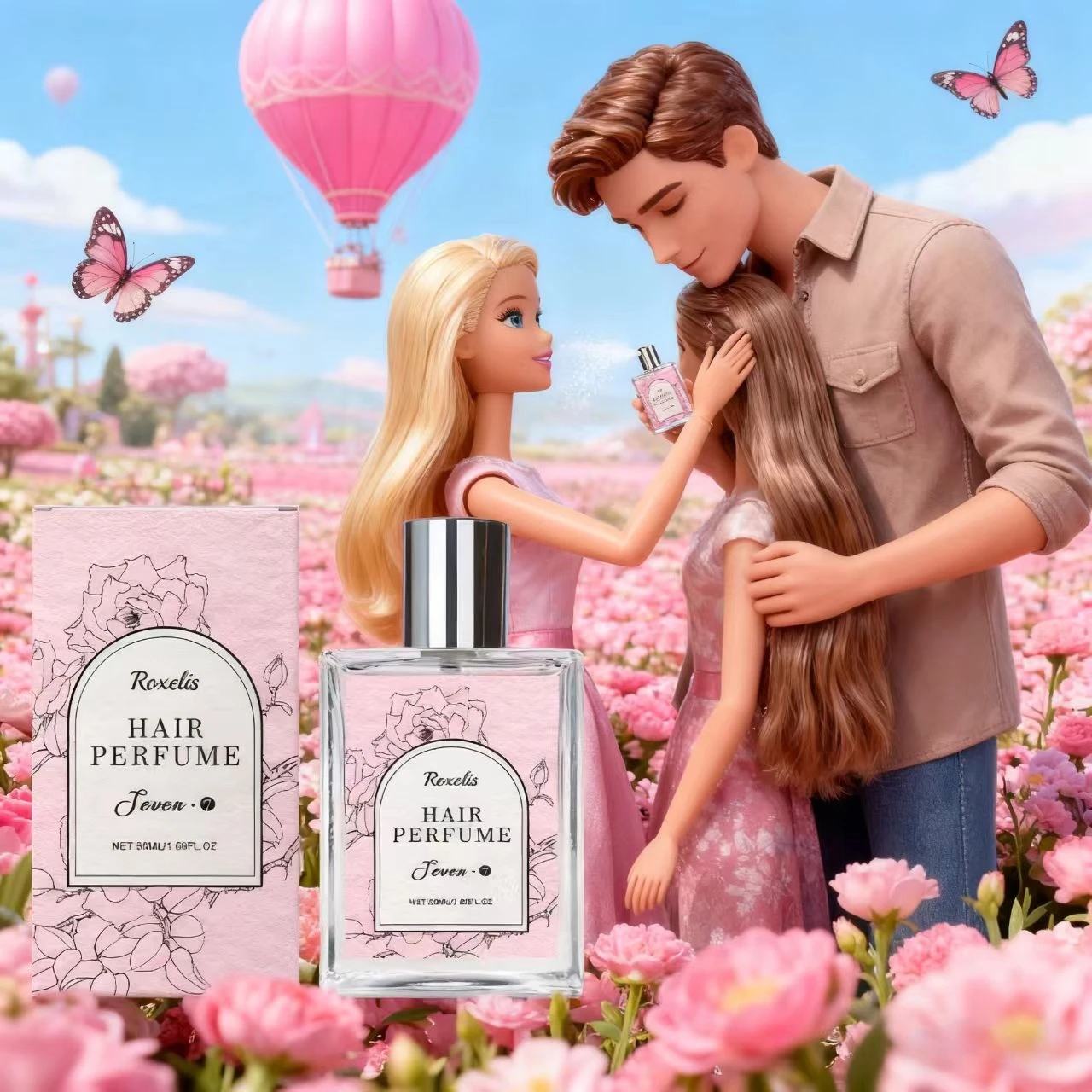 

Рождественский спрей для волос с ароматом розы, стойкий легкий аромат для тела, свежее увлажнение, очаровательный аромат с тонким туманом