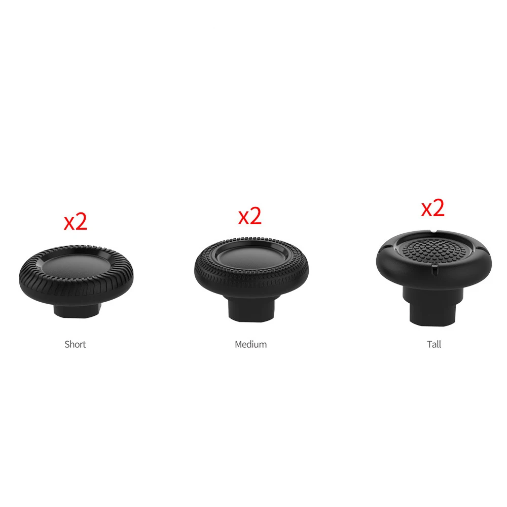 Replacement Controller Analog Thumbstick Thumb Stick Mushroom Grip Cap Cover for PS4 Pro Slim/PS5/Switch PRO/XBOX series