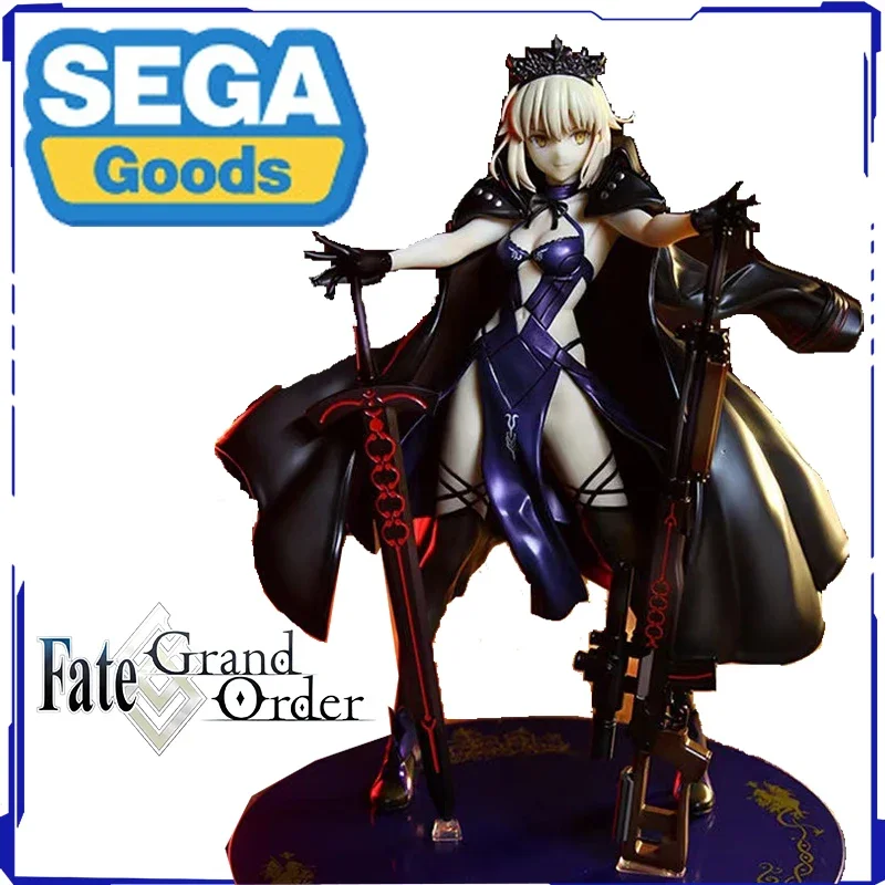 25CM Fate/stay night FGO Saber Altria Pendragon Figure Action Model Decoration Cartoon Doll Ornament Collection Toy Gift Present