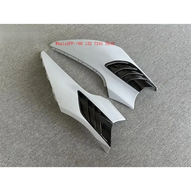 Partial Carbon Dry Carbon Fiber Fender Mudguard Upgrade Kit