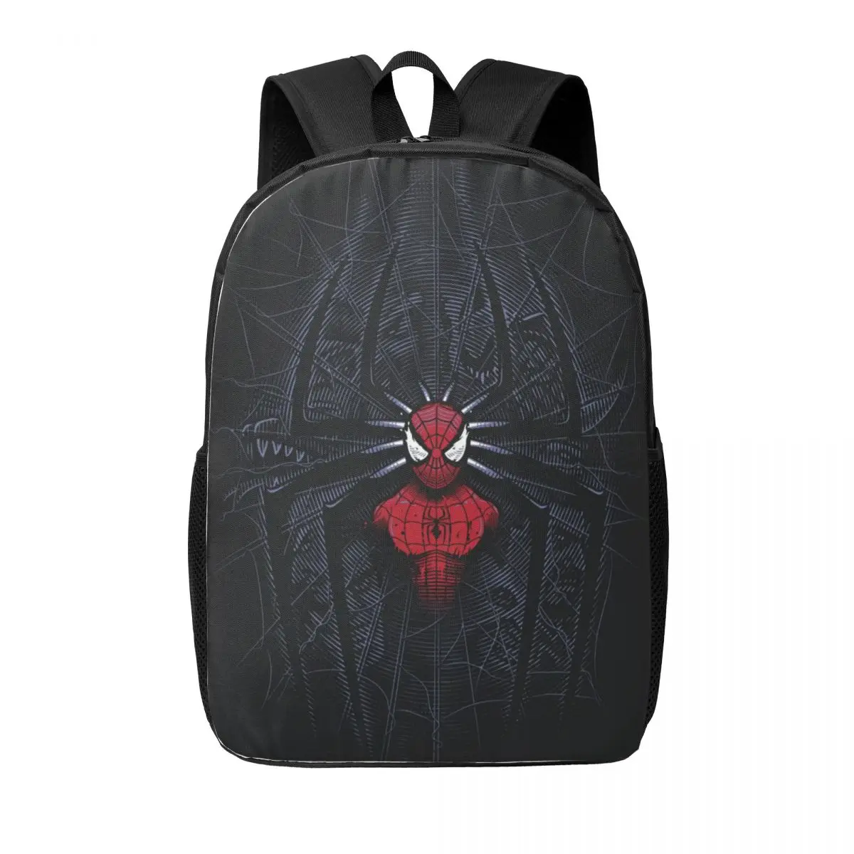 Custom Spider Man Web Backpack Men Women Fashion Bookbag for School College Bags