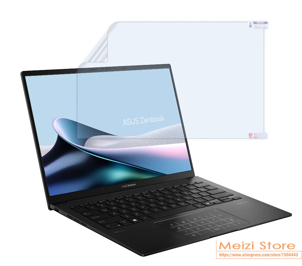 

2 шт. для ASUS Zenbook 14 2024 UM3406 UM3406HA UX3405 UX3405MA 14 дюймов матовая защитная пленка для экрана, мягкая защитная пленка от отпечатков пальцев