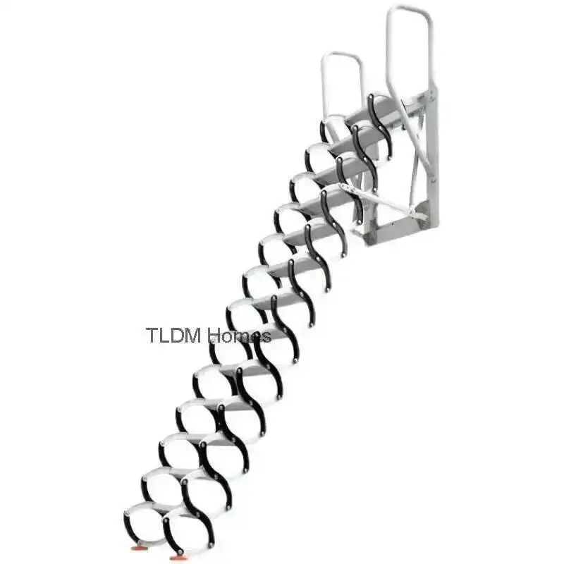 Ladder Invisible Folding Multifunctional Home Indoor Furniture Outdoor Telescopic Stairs Aluminum Alloy Thickened Ladders