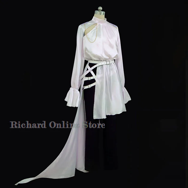 Alien Stage Luka Cosplay Costume Wig Top Pants Anime Idol Cosplay Role Playing Party Suit Mens Fancy Halloween Carnival Outfit — zdjęcie 4
