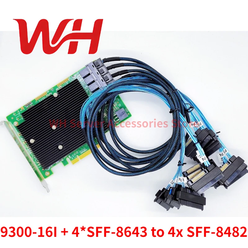 scheda-hba-lsi-9300-16i-controller-sas-pci-e-12gbps-modalita-it-4-cavi-sas-da-sff-8643-a-4x-sff-8482-per-truenas-unraid-zfs-nas