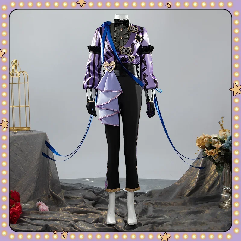 [Customized] Twisted Wonderland COS Stage in Playful Land Cosplay Costume Halloween Game Suit Coat Pants Shirt Hat