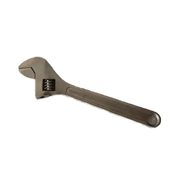 Titanium Tc4 Tools  Lightweight Adjustable Wrench 8