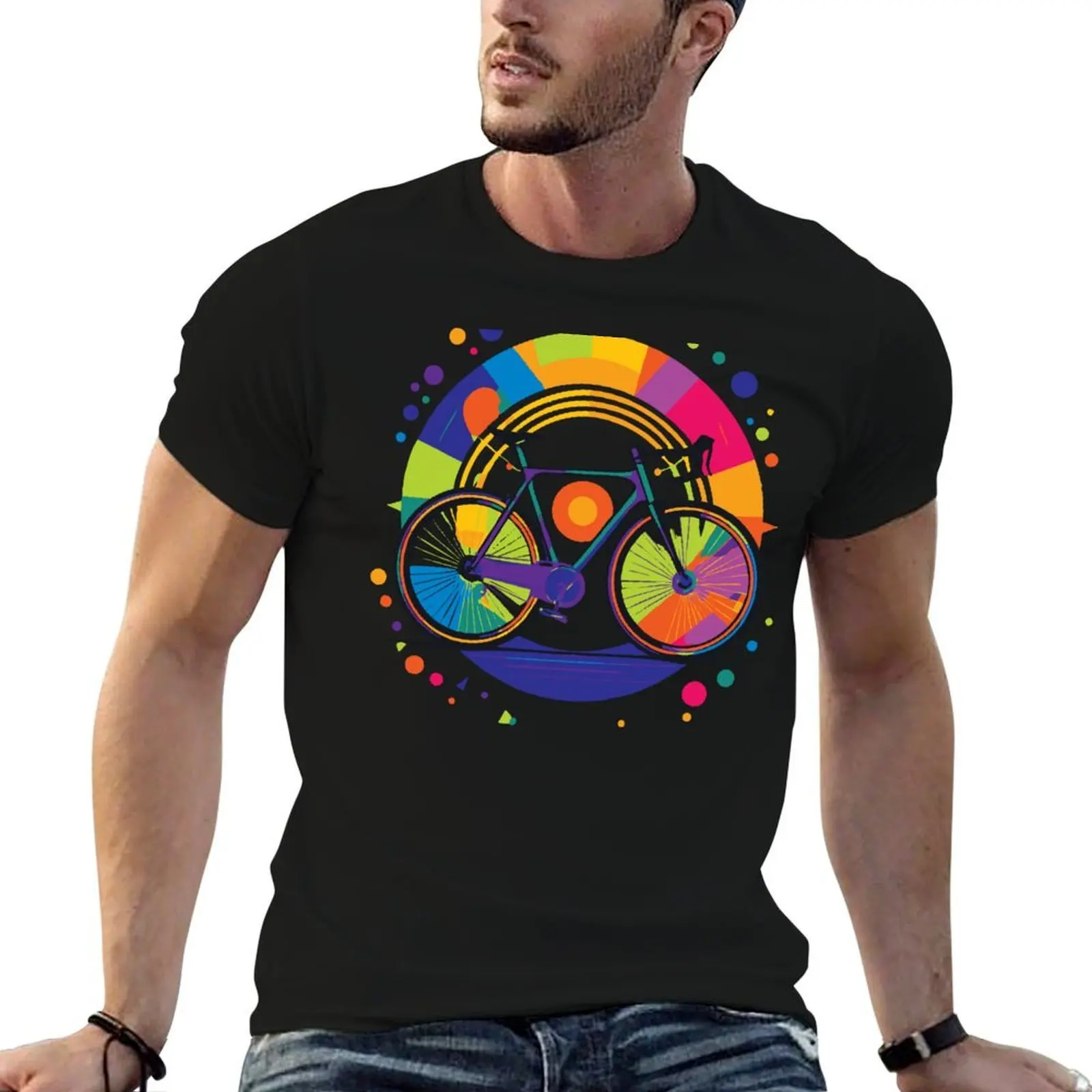 

shirts t Tour shirt graphic funny man humor Technicolor designer man dark shirt T-Shirt t t Tam's